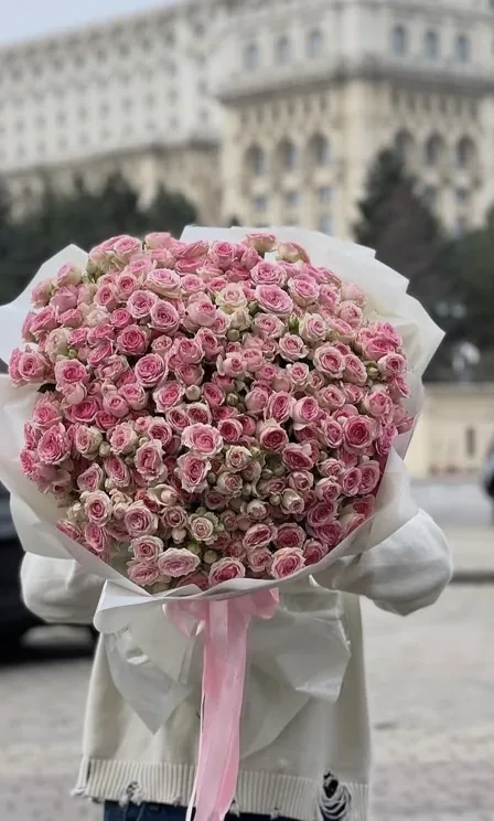 Buchet de flori realizat la comanda